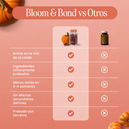 Bloom & Bond - Capsulas Blandas de Aceite de Semilla de Calabaza