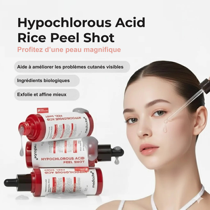 Medicube™ Duo Éclat Hypochloreux – Peeling Douce pour Lisser et Illuminer (Visage + Corps)