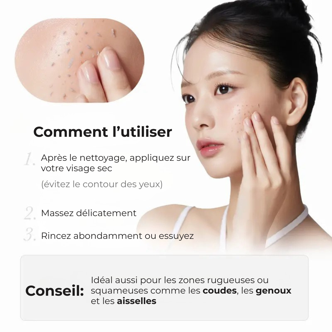 Medicube™ Duo Éclat Hypochloreux – Peeling Douce pour Lisser et Illuminer (Visage + Corps)